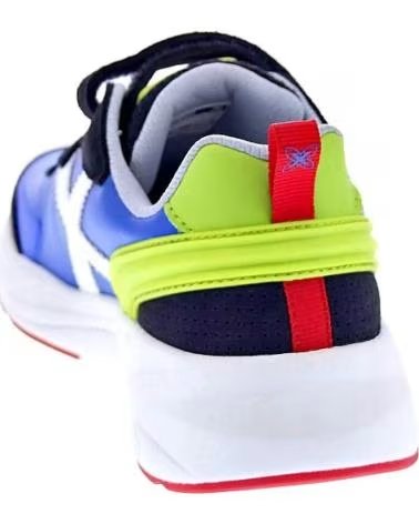 MUNICH Zapatillas Mini Track Vco 114 - Azul-Verde Lima en azul para ninos unisex AZUL