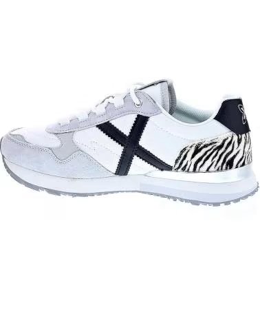 MUNICH BASKETS MUNICH SUNSET 64 FEMME BLANC NOIR ZÈBRE NAN