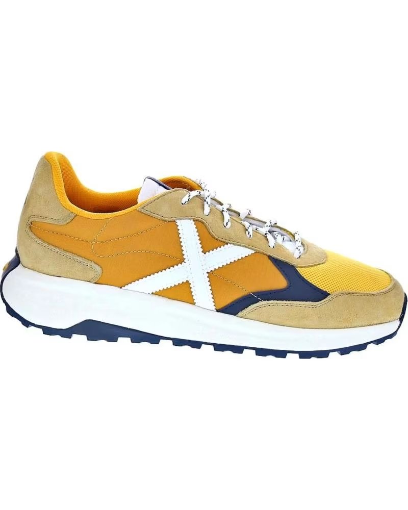 TÊNIS MUNICH 4599016 UNISSEX MOSTARDA AMARILLO CLARO