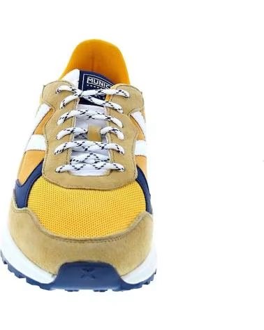 TÊNIS MUNICH 4599016 UNISSEX MOSTARDA AMARILLO CLARO