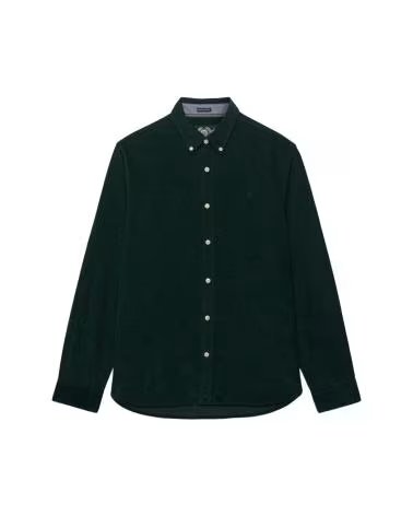 SUPERDRY KLASSISCHES GRÜNES CORDHEMD VARIOS COLORES