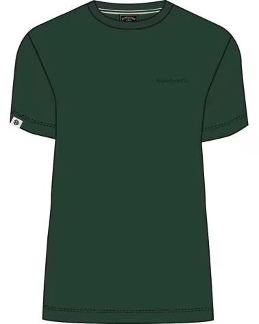 SUPERDRY CAMISETA VERDE LOGO BORDADO ESSENTIAL COMPANY VARIOS COLORES