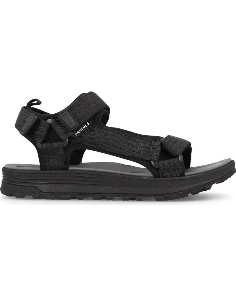 PAREDES SANDÁLIAS OUTDOOR MASCULINAS PAREDES ISUERRE PRETO  NEGRO NEGRO