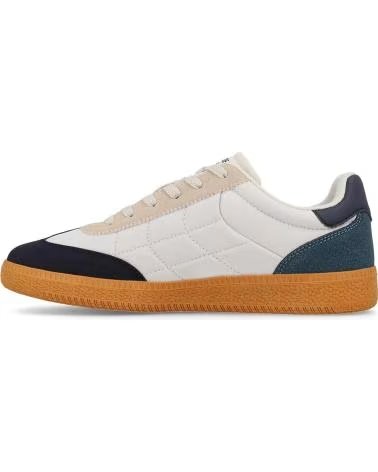 PAREDES FREIZEITSCHUHE PAREDES ICOD HERREN WEISS UND MARINEBLAU BLANCO AZUL BLANCO