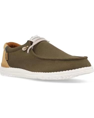 PAREDES PAREDES BUENDIA MEN´S CASUAL SHOES GREEN  KAKI KAKI
