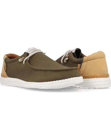 PAREDES PAREDES BUENDIA MEN´S CASUAL SHOES GREEN  KAKI KAKI