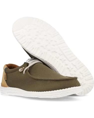 PAREDES PAREDES BUENDIA MEN´S CASUAL SHOES GREEN  KAKI KAKI