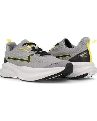 PAREDES ZAPATILLAS DEPORTIVAS HOMBRE COMARES OSCURO Y AMARILLO GRIS