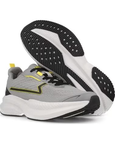 PAREDES ZAPATILLAS DEPORTIVAS HOMBRE COMARES OSCURO Y AMARILLO GRIS