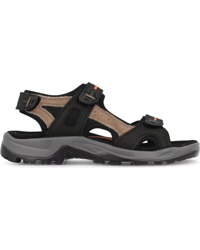 PAREDES SANDALIAS OUTDOOR HOMBRE ARAL NEGRO MARRON CAMEL
