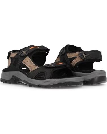 PAREDES SANDALIAS OUTDOOR HOMBRE ARAL NEGRO MARRON CAMEL