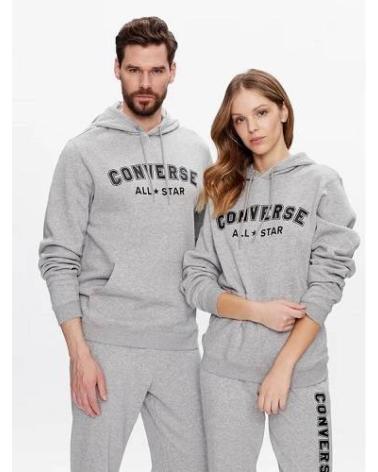CONVERSE SUDADERA CONVERSE CLASSIC FIT UNISEX GRIS GRIS