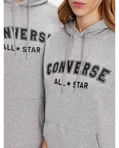 CONVERSE SUDADERA CONVERSE CLASSIC FIT UNISEX GRIS GRIS