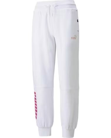 PUMA PANTALONES PUMA POWER COLORBLOCK BLANCOS BLANCO