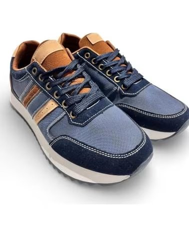 TIMBOS BASKETS HOMME MARINE 132474 AZUL