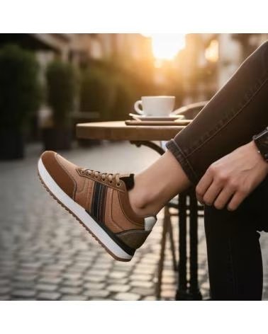 TIMBOS BRAUNE TIMBERLAND SNEAKER FÜR HERREN MARRóN