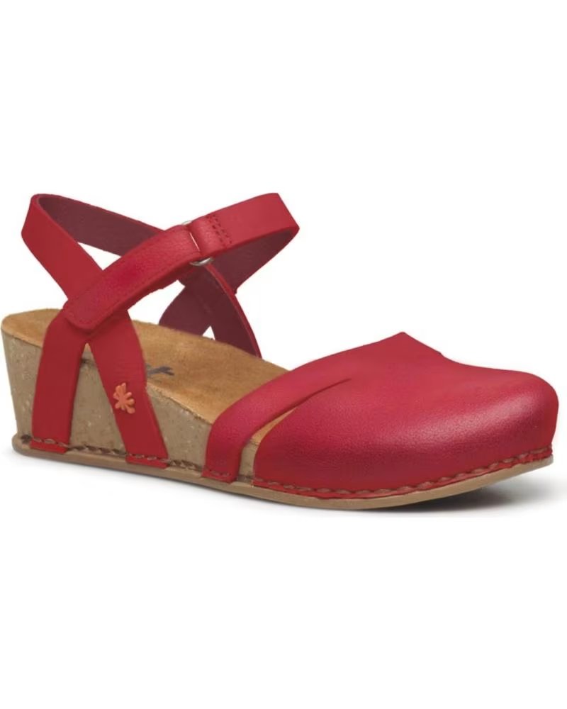 ART COMPANY RED WEDGE SANDALS ART COMPANY 1931 I LIVE FOR WOMEN ROJO