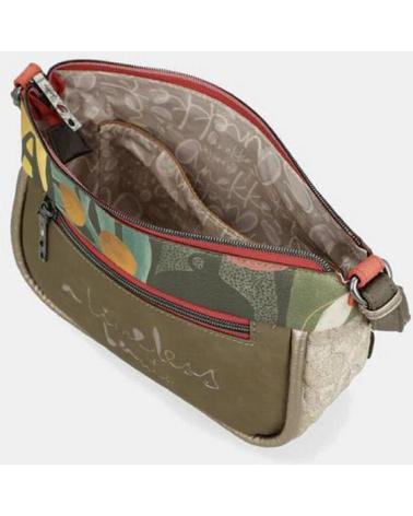ANEKKE BOLSO DE HOMBRO ANEKKE TAUPE CON DISEÑO ARTÍSTICO TAUPE