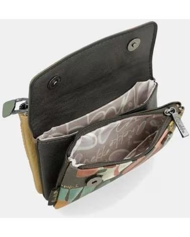 ANEKKE PORTEFEUILLE FEMME ANEKKE VERT AVEC IMPRIMÉ FLORAL VERDE