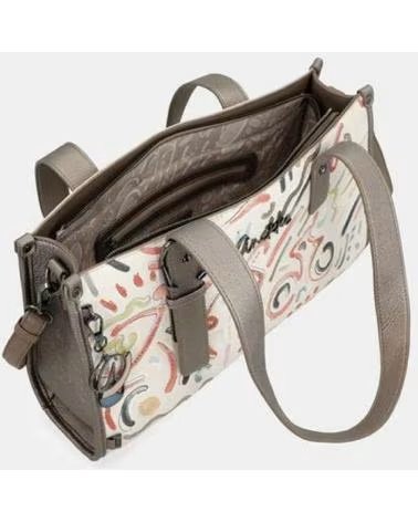 ANEKKE ANEKKE MEHRFARBIGE HANDTASCHE MIT SKIZZEN-PRINT MULTICOLOR