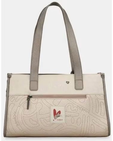 ANEKKE ANEKKE MEHRFARBIGE HANDTASCHE MIT SKIZZEN-PRINT MULTICOLOR