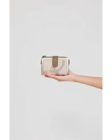 ANEKKE PORTEFEUILLE FEMME ANEKKE BEIGE DESIGN EXCLUSIF BEIGE