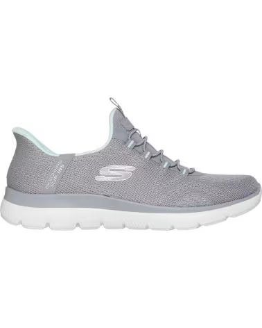 SKECHERS SKECHERS WOMEN´S SHOES 150284 CASUAL GRAY GRIS