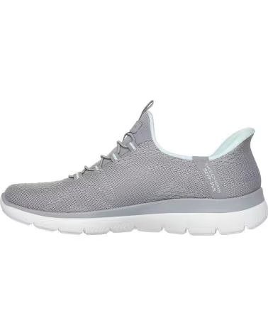 SKECHERS SKECHERS DAMENSCHUHE 150284 FREIZEITSCHUHE GRAU GRIS