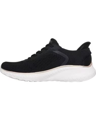 SKECHERS SKECHERS DAMEN FREIZEITSCHUHE SLIP-INS SCHWARZ WEISS 117497 NEGRO Y BLANCO