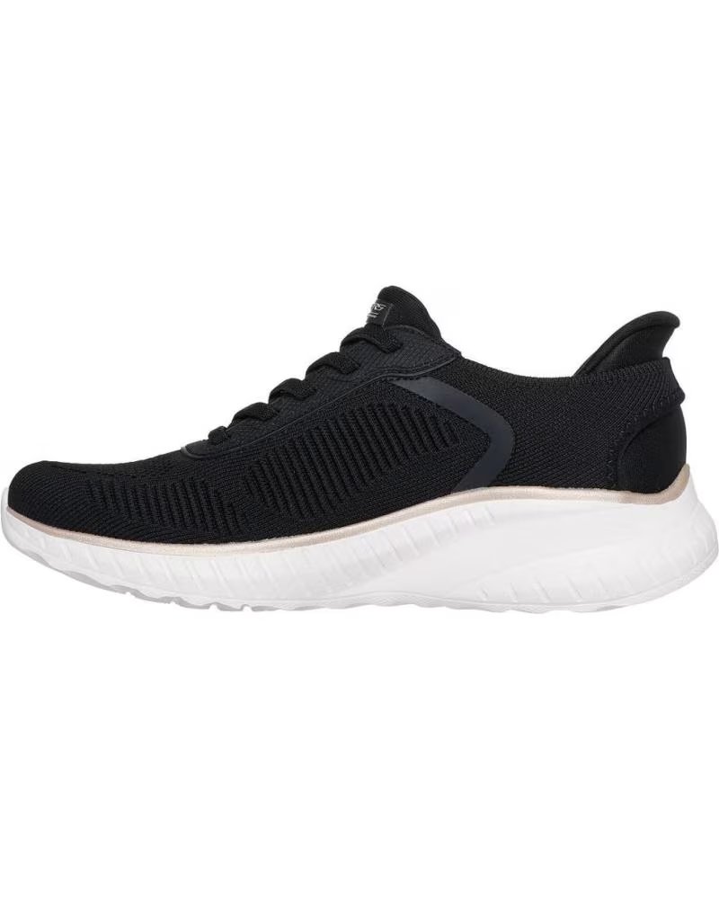 SKECHERS SKECHERS DAMEN FREIZEITSCHUHE SLIP-INS SCHWARZ WEISS 117497 NEGRO Y BLANCO