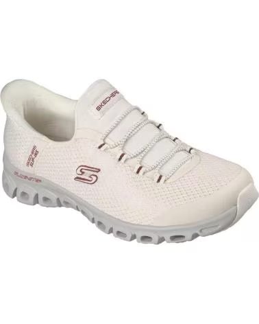 SKECHERS SCARPE SKECHERS DONNA SLIP-INS CASUAL PANNA CREMA