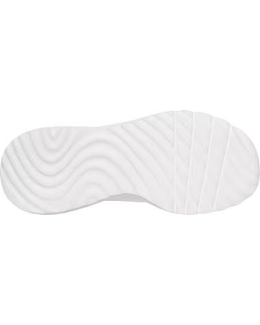 SKECHERS SNEAKERS SKECHERS 117497 DONNA CASUAL SLIP-INS BIANCO E ORO BLANCO Y ORO