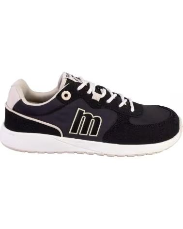MTNG BASKETS CASUAL MUSTANG FEMME NOIR ET ROSE NEGRO Y ROSA