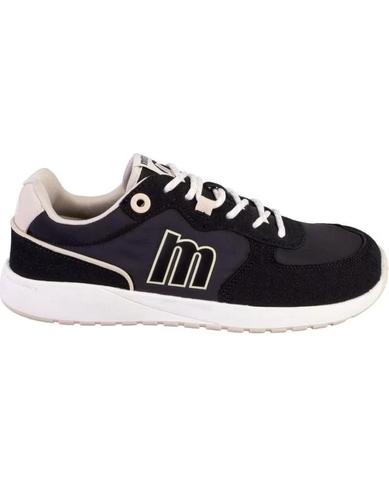 MTNG BASKETS CASUAL MUSTANG FEMME NOIR ET ROSE NEGRO Y ROSA