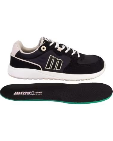 MTNG BASKETS CASUAL MUSTANG FEMME NOIR ET ROSE NEGRO Y ROSA