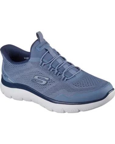 SKECHERS SKECHERS 233045 UOMO SCARPE CASUAL SLIP-INS BLU AZUL
