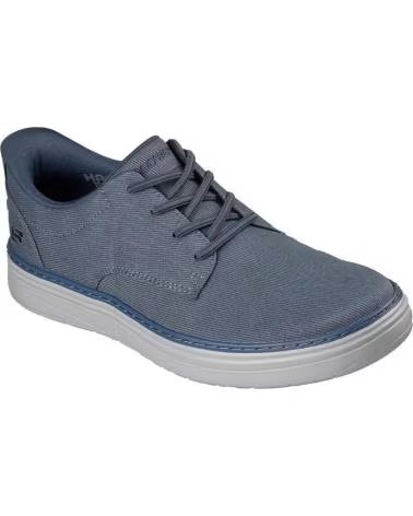 SKECHERS SCARPE CASUAL SKECHERS 205701 UOMO BLU NAVY AZUL MARINO