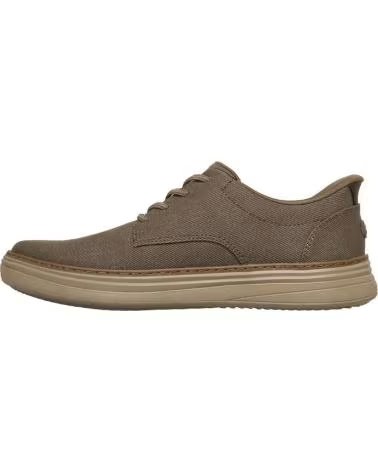 SKECHERS SCARPE SKECHERS UOMO SLIP-INS CASUAL TAUPE TAUPE