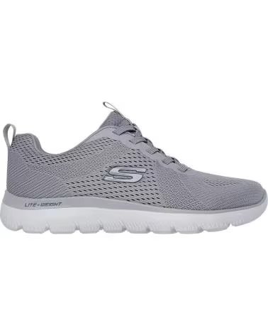 SKECHERS SKECHERS 232963 HERREN FREIZEITSCHUHE SLIP ON GRAU GRIS