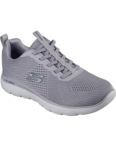 SKECHERS SKECHERS 232963 HERREN FREIZEITSCHUHE SLIP ON GRAU GRIS