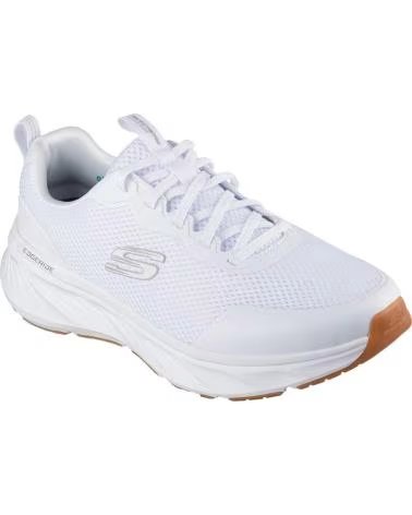 SKECHERS SCARPE SKECHERS 232835 UOMO SLIP ON CASUAL BIANCHE BLANCO