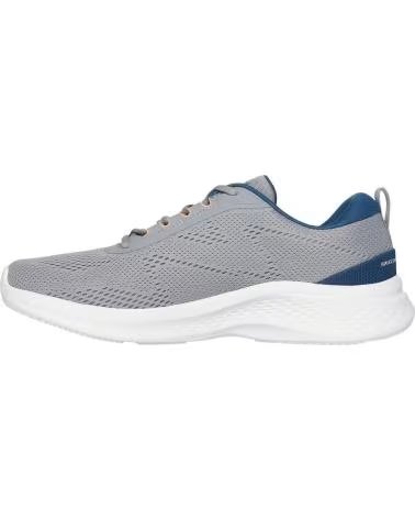 SKECHERS SCARPE SKECHERS CASUAL UOMO 233184 GRIGIO GRIS
