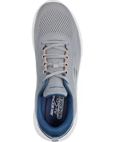 SKECHERS SCARPE SKECHERS CASUAL UOMO 233184 GRIGIO GRIS