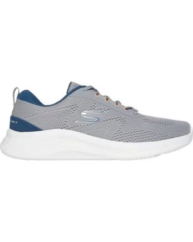 SKECHERS SCARPE SKECHERS CASUAL UOMO 233184 GRIGIO GRIS