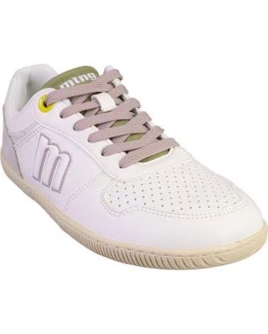 MTNG BASKETS MUSTANG CASUAL FEMME BLANC ET VERT BLANCO Y VERDE