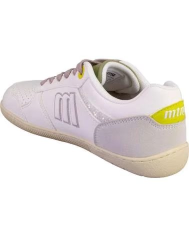 MTNG BASKETS MUSTANG CASUAL FEMME BLANC ET VERT BLANCO Y VERDE