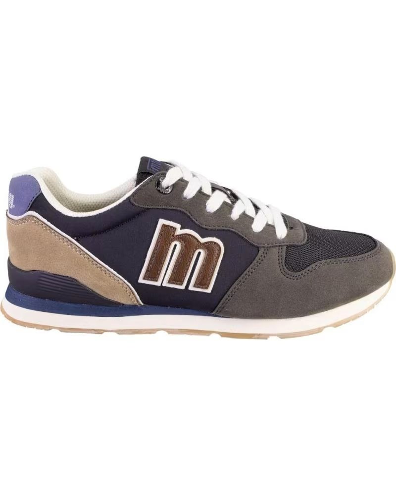 MTNG BASKETS MUSTANG 84467LOTTOS CASUAL HOMME BLEU MARINERINO NEG