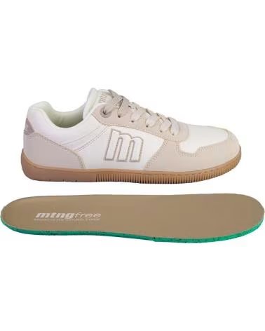 MTNG TÊNIS CASUAIS MUSTANG 60840-26 FEMININOS, COR CREME CREMA