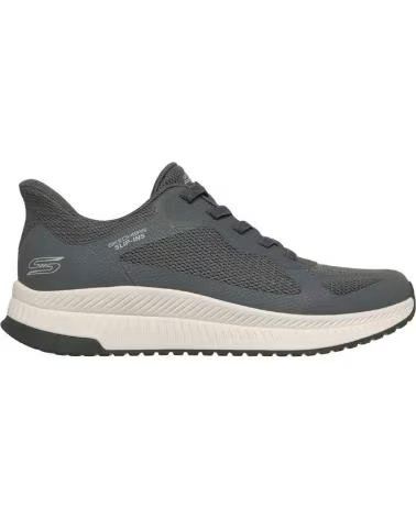 SKECHERS SCARPE SKECHERS UOMO SLIP-INS 118423 GRIGIO CASUAL GRIS