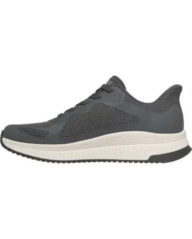 SKECHERS SCARPE SKECHERS UOMO SLIP-INS 118423 GRIGIO CASUAL GRIS